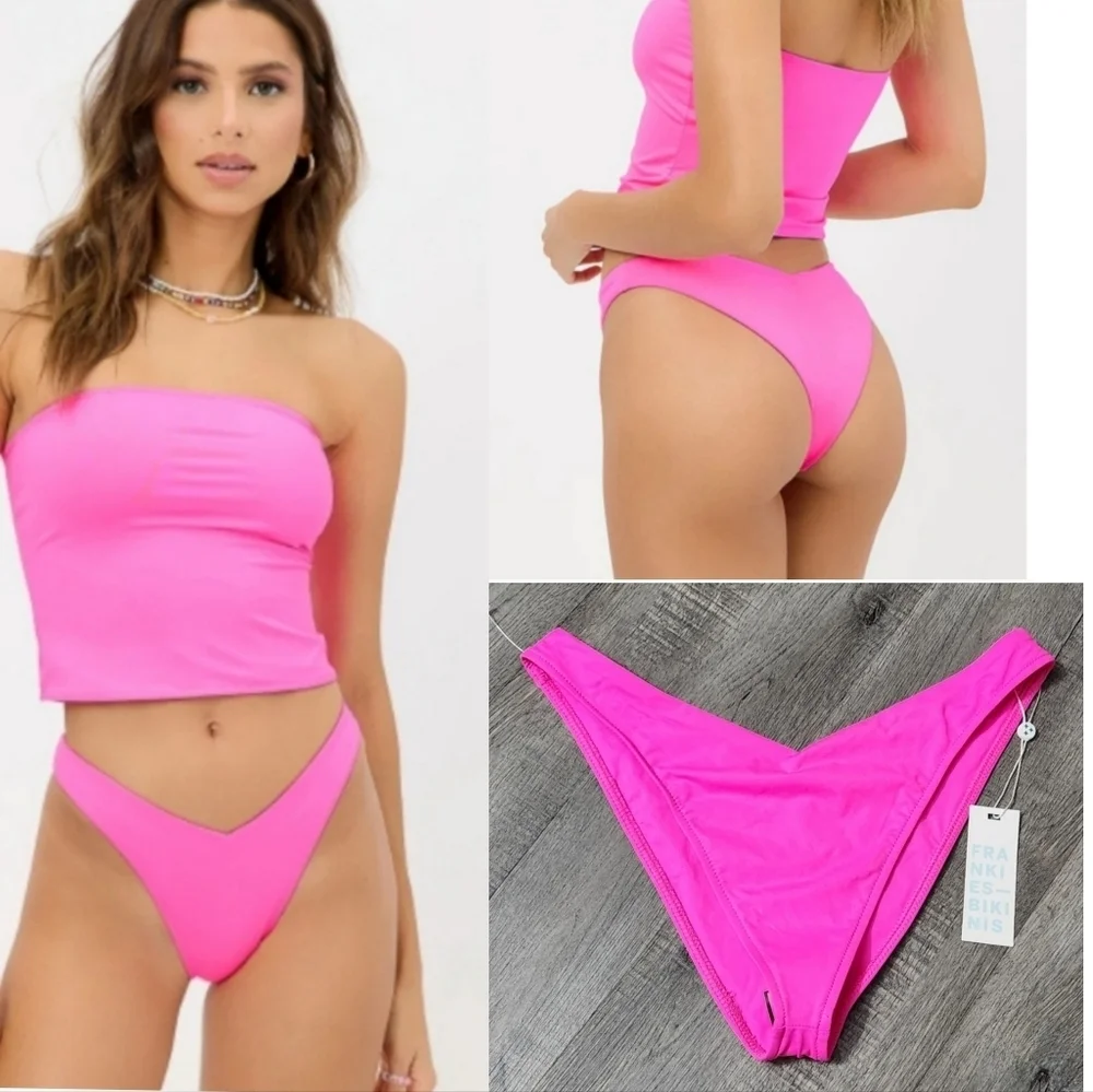 New!Frankies Enzo cheeky‎ Bikini Bottom.